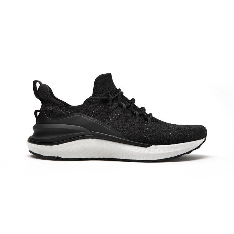 Xiaomi Mijia Shoes 4 Sneakers Lightweight Running Comfortable Breathable 4D Fly Woven Upper Reflective Logo Washable for Men: black mi 4 size 39