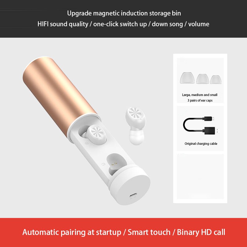 Wireless bluetooth Earphones mini ultra small driving sports ear type oppo for apple vivo Huawei universal earplugs