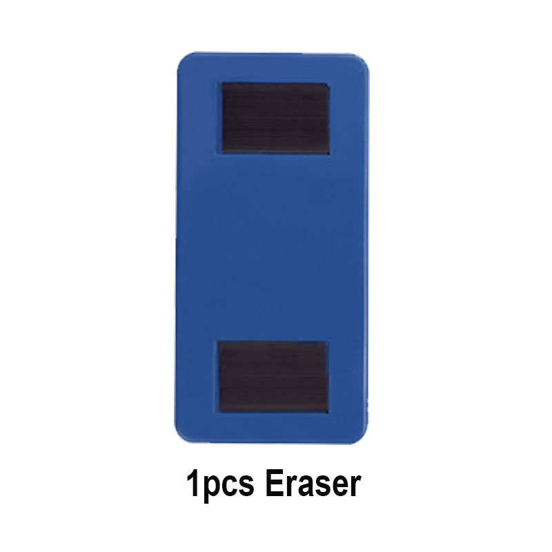 Stylos marqueurs effaçables de grande capacité, 4 couleurs, pour tableau blanc, écriture, fournitures de papeterie scolaires en classe: 1pcs Eraser