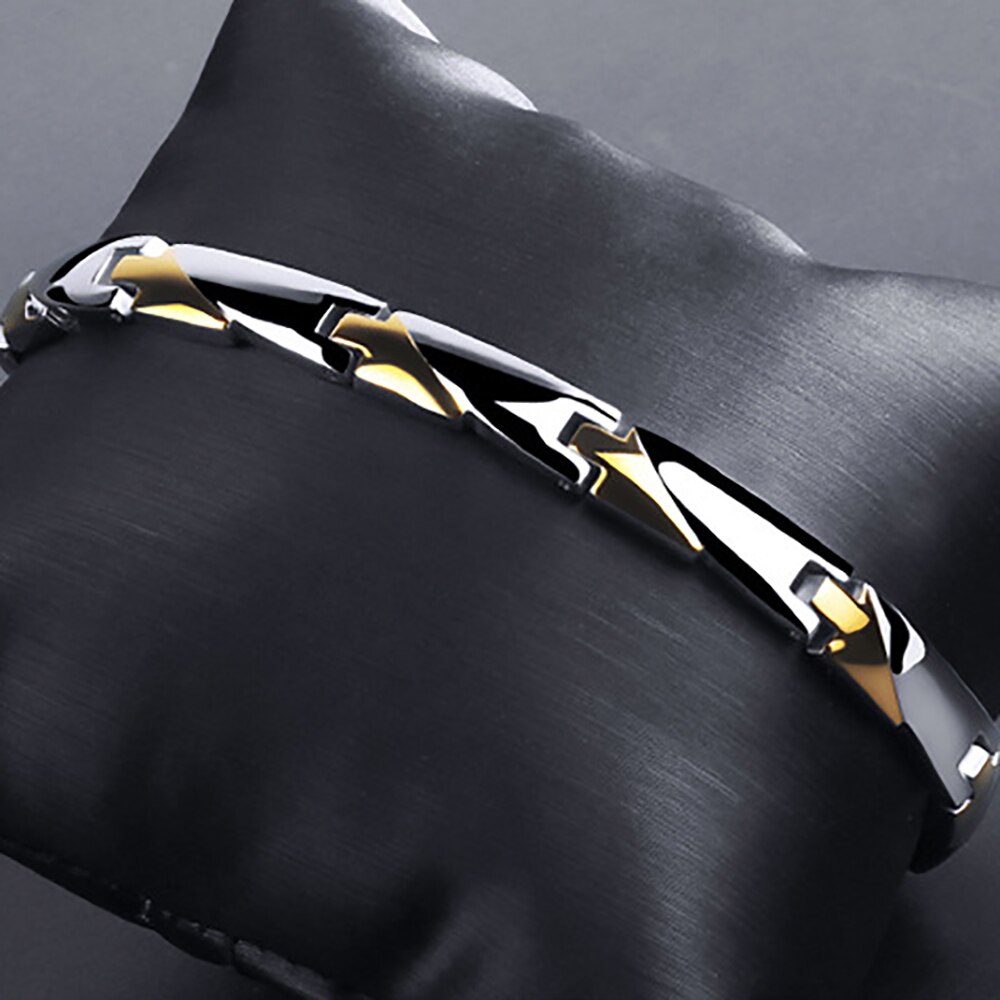 FINE4U B530 Magnetische Armbanden Voor Mannen Artritis Relief Pijn Gezondheid Sterke Magneten Armband Voor Vrouwen