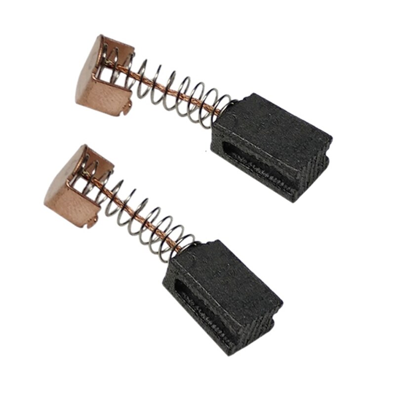 30Pcs Carbon Motor Brushes Electric Rotary Motor Tool for Dremel Electric Motors Spare Part Repair (12X8X5mm Base)