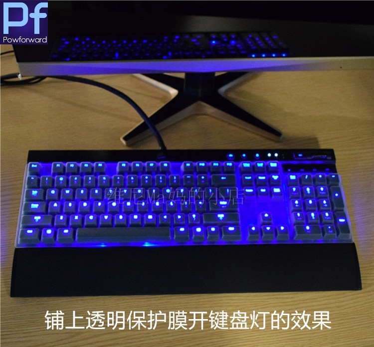 Desktop Pc Keyboard Covers Waterdicht Stofdicht Clear Toetsenbord Cover Beschermer Huid Voor Corsair K70 Rgb Lux Mechanische Gaming