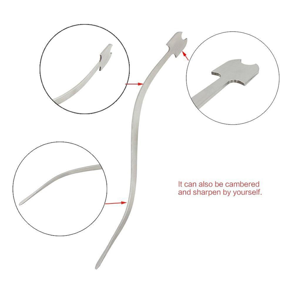 Réglage du son de violoncelle/Double basse, crochet de colonne vertical en acier inoxydable, cordes d'outils, accessoires de pièces de violoncelle