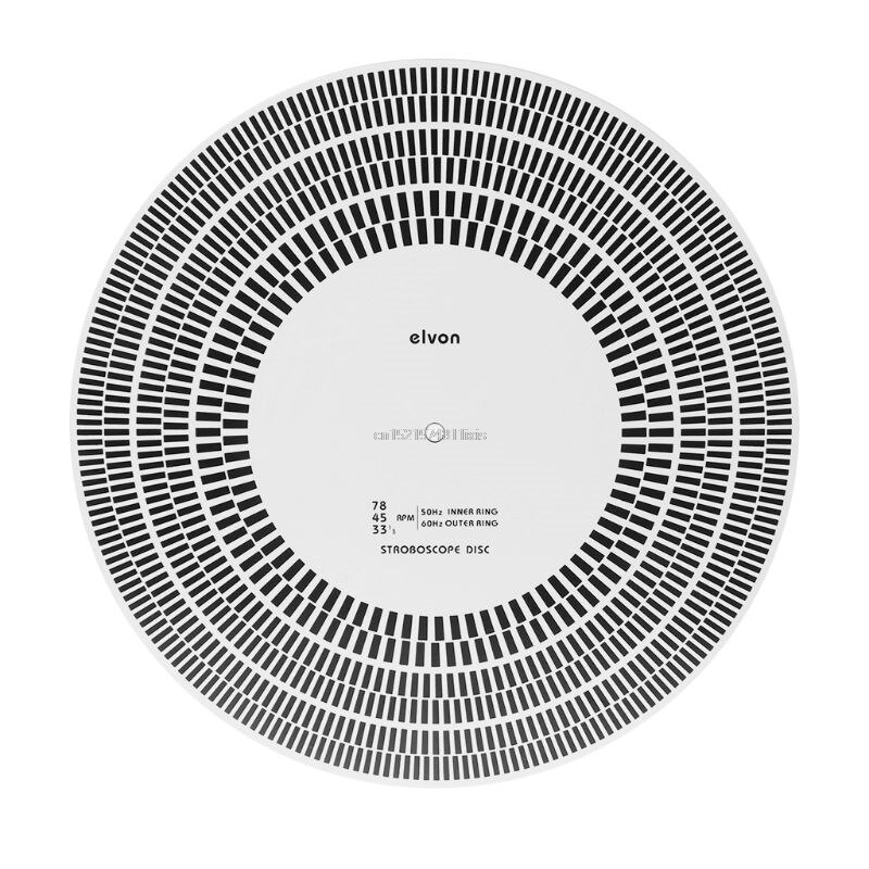 Disque vinyle LP tourne disque Phono tachymètre calibrage Stroboscope disque tapis 33 45 78 tr/min