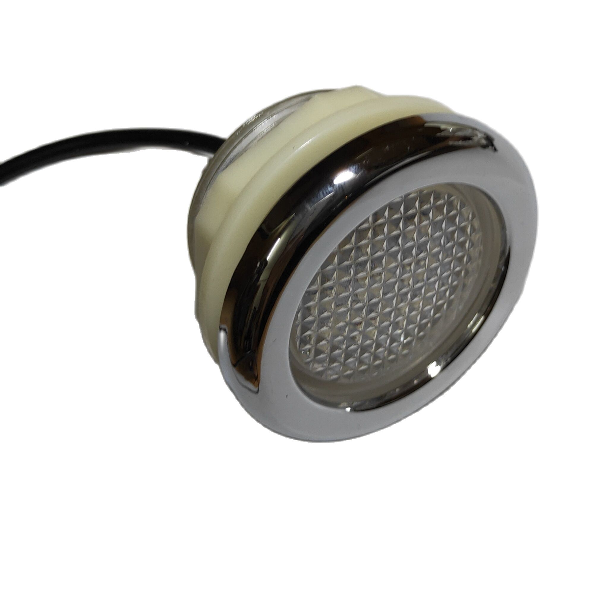 1Pc Waterdichte Clear Oppervlak Rgb 4-Pin Kabels Bad Onderwater Led Lamp Hottub Whirlpool Led Spa Licht zonder Controller