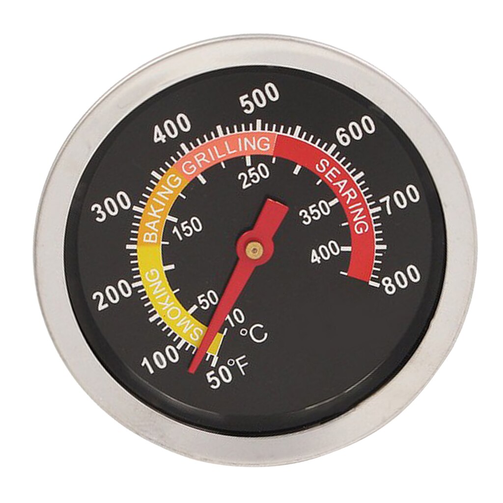 BBQ BARBECUE GRILL REPLACEMENT THERMOMETER SMOKER ROASTER TEMP GAUGE
