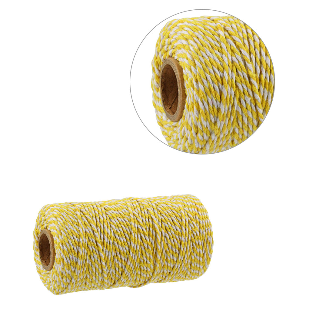2mm Sewing Thread Sock Clothes Scarf Knitting Weaving Cotton Line Spool 100 Meter Sewing Accessory