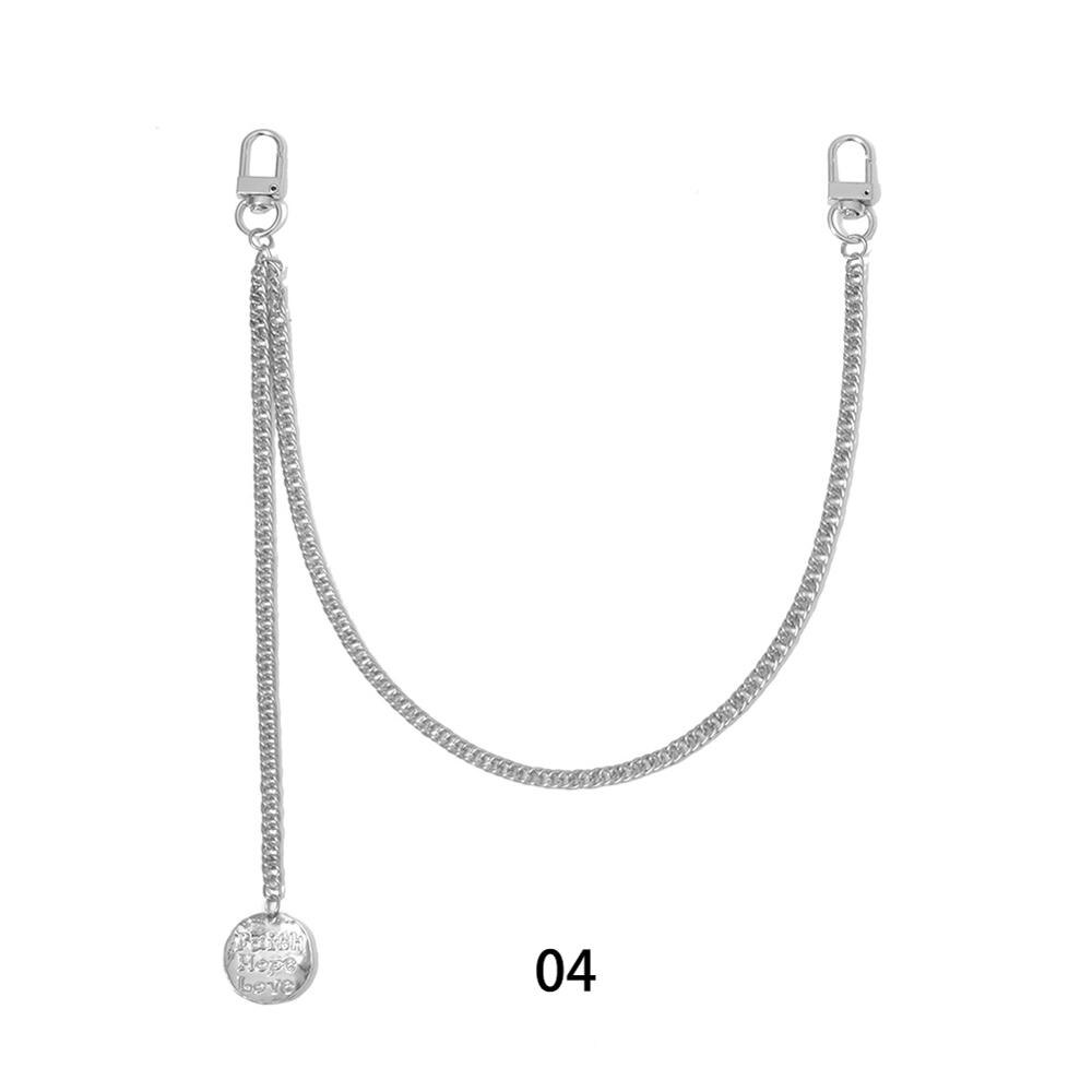 Kvindelige karakteristiske kvast talje kæde spænde bælter bukser mave kæde smykker til kvinder: 04