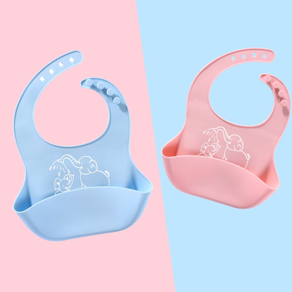 Cute baby bibs Kid Infant slabber Baby baby bibs Soft Silicone Bib Waterproof Saliva baby stuff