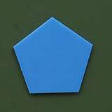 mathematics teaching aids 1pcs Circular magnetic teaching aids Square rectangle Triangle Magnetic small teaching aids: NO9