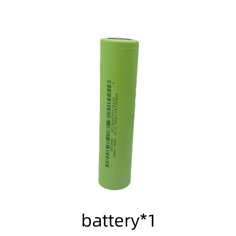 3.2V 32140 15Ah LiFePO4 Battery Cell diy 4s 8s 12v 24V 36V Inverter Electric Vehicle Travel Camping batteries Grade A: green