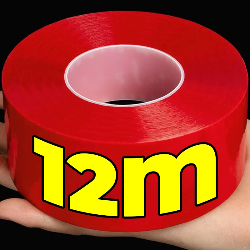 Nastro adesivo biadesivo silicone acrilico trasparente ad alta resistenza Adesivo senza tracce Adesivi fissi per auto Nastri colla impermeabili