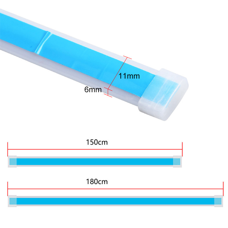 Scan Starting LED Car Hood Light Strip Auto Engine Hood Guide Decorative Ambient Lamp 12v Modified Car Daytime Running Light
