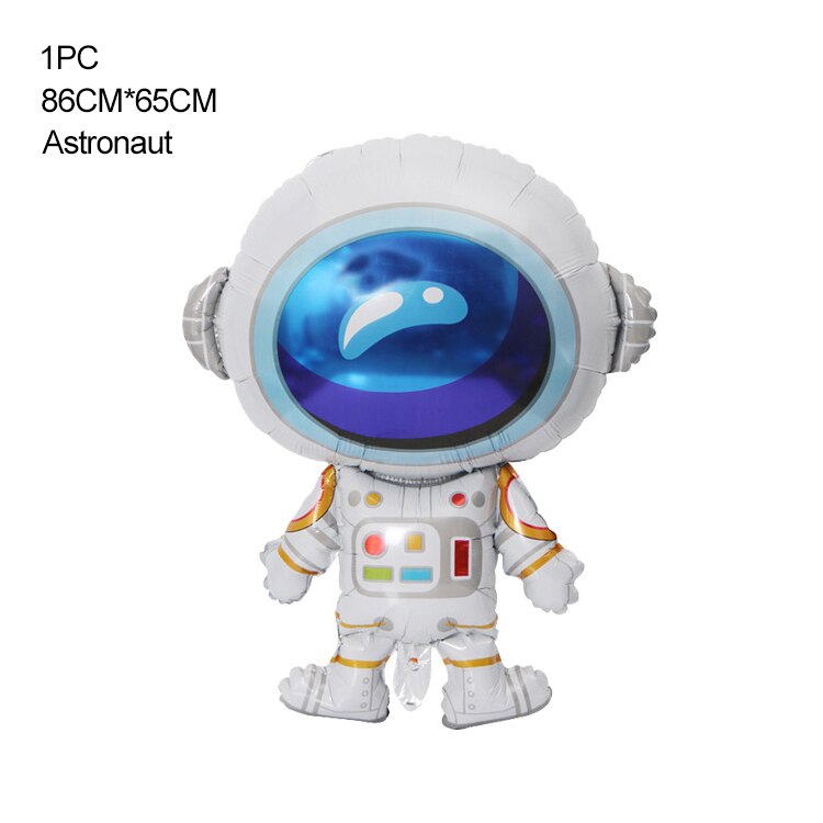 1PC Cloud &amp; Flugzeug Banner Baby Duschen Party Girlanden Dekoration Kinder Geburtstag Glücklich Hängen Hintergrund Girlanden Partei Liefert: 1PC-Astronaut Ballon