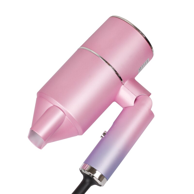 Electric Foldable Hair dryer Heating And Cooling Blue Light Anion For Household AppliancesTravel Portable Mini Dryers hair
