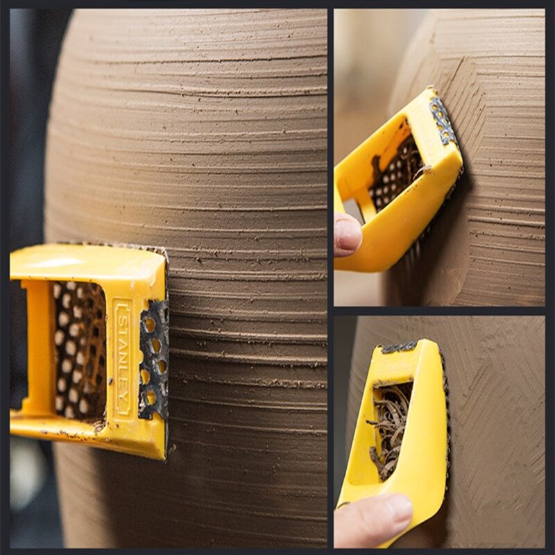Keramik Datei Keramik Werkzeug Rauputz Hobel Hobel Verwendet für Gips Skulptur Textur Carving Holz Handwerk Modellierung Werkzeug