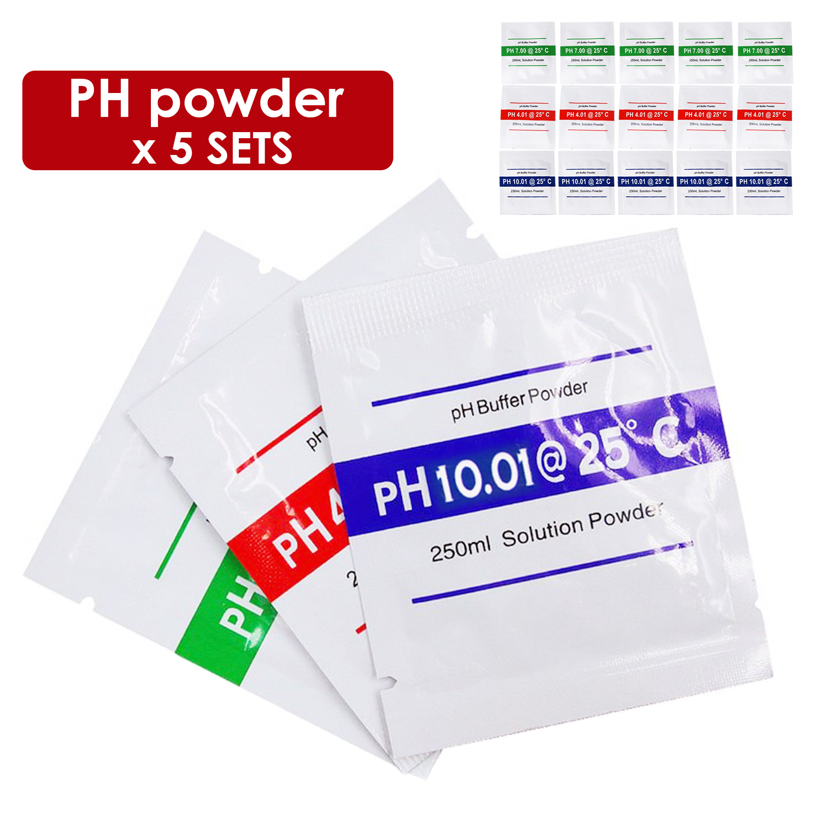 2-in-1 PH &amp; Temperature Meter Dual Display Water Monitoring Kit Replaceable Electrode Aquariums Hydroponics Pools Tank