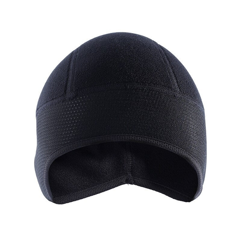 Unisex vinter cykelkeps vindtät termisk cykel fleece hatt hjälm liner: Default Title
