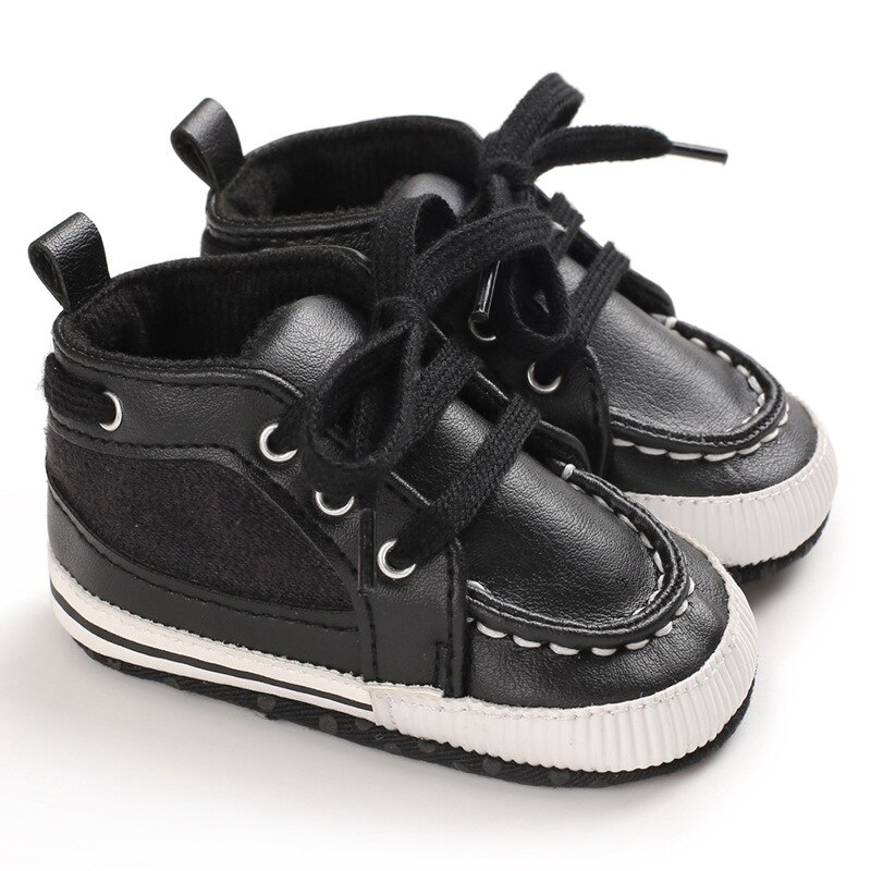 Niño niña niño deportes zapatillas de deporte Zapatos bebé niño chico de Casual zapatos de cuero: Marfíl / 13-18 meses