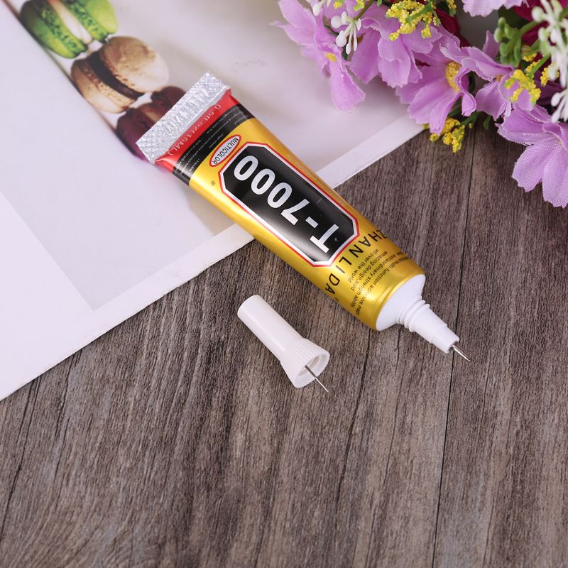 15ml T-7000 More Powerful Epoxy Resin Adhesive T7000 Black Liquid Glue Super Sealant Handset Touch Screen Rack Maintenance