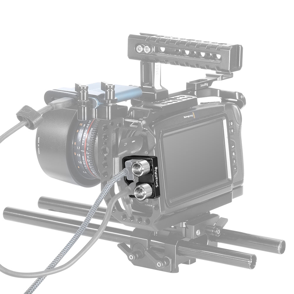 SmallRig HDMI & USB-C Cable Clamp for BMPCC 4K / 6K For Smallrig BMPCC 4K / 6K Camera Cage 2246B