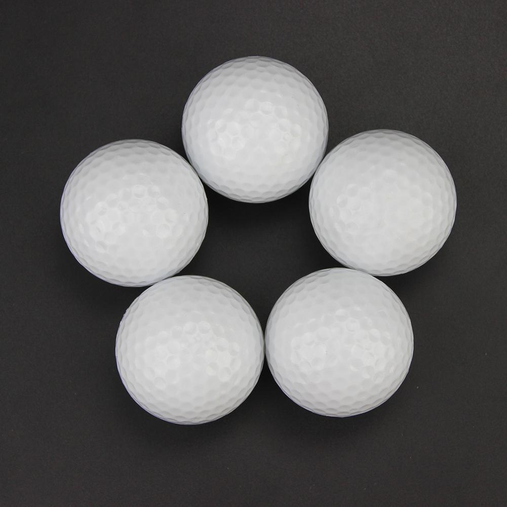 Lysende farverig glitter førte lys golfbold permanent lys bold til nat golf træning syntetisk gummi todelte bold