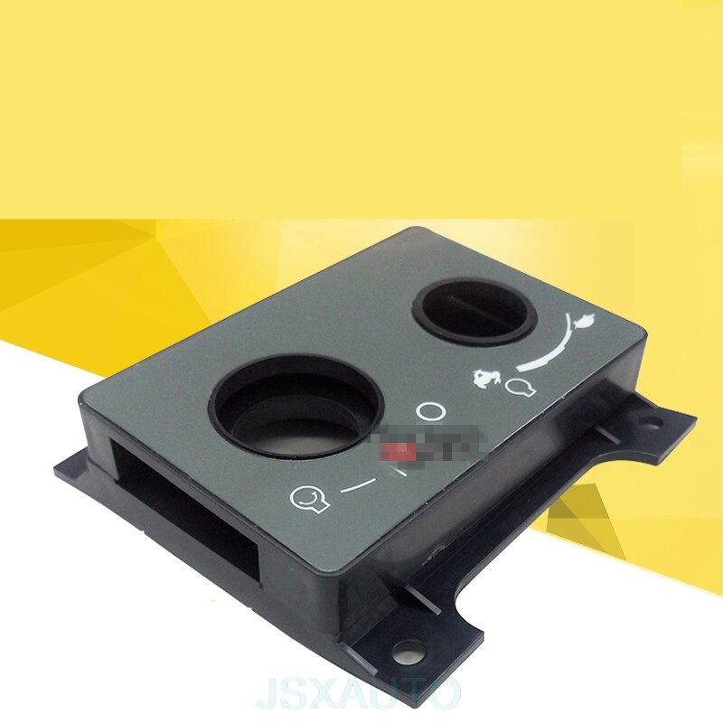 Excavator accessories For CATERPILLAR CAT 312/320/330/345C Ignition switch cover plate Door lock cover plate throttle knob cover