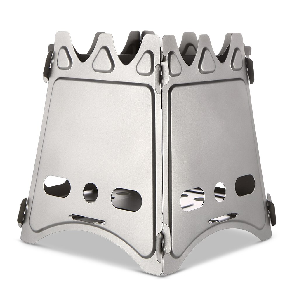 Portable Outdoor Stove Compact Folding Wood Stove Portable Outdoor Camping Stove Cooking Picnic Hiking