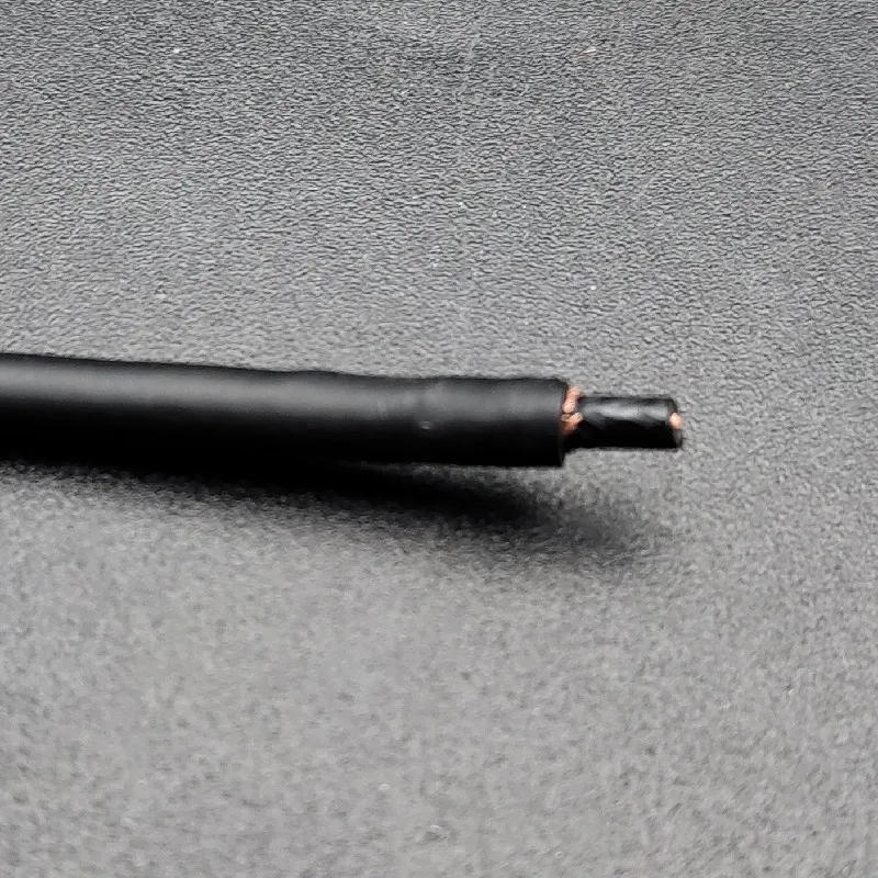 5 Meter 4MM Diameter Guitar Cable PVC Cable Dual Core Low Noise Guitar Cable Black