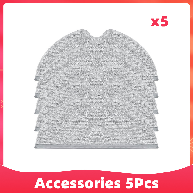 Compatible For Xiaomi Dreame D9, D9Max, D9 Pro, Dreame Bot L10 Pro ,Mova L600 Z500 Robot Vacuum Cleaner Water Tank Mopping Pad: light yellow