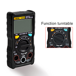 ANENG V01B 4000 Counts Digital Multimeter Comprobador Automotive Electrical Dmm Transistor Tester Capacitance Meter Test Point: black