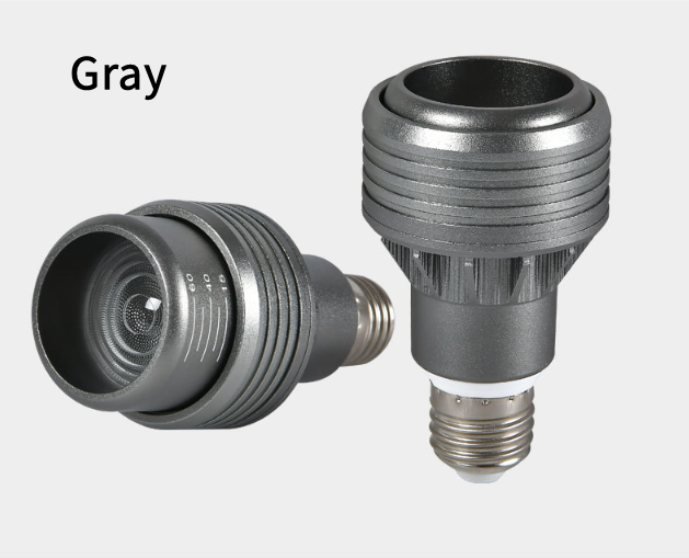 E27- led-spotlight par 20- lampa kan fokuseras 15-60 °cob-lampa för fiskakvarium, restaurang, kruka, restaurang, hushållsbelysning 7 w 10 w 12w: Vit / Blå / 1w