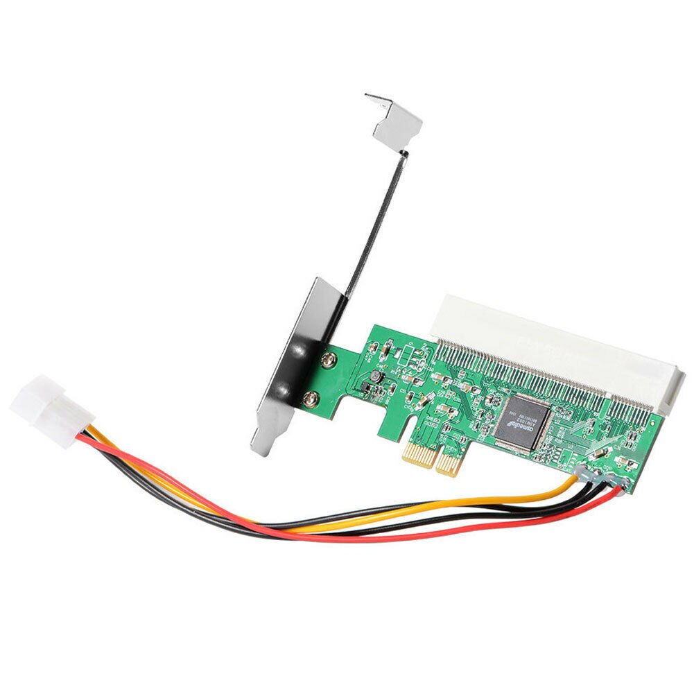 PCI-Express To PCI Adapter Card PCI-E X1/X4/X8/X16 Slot With 4 Pin Power Cable Card