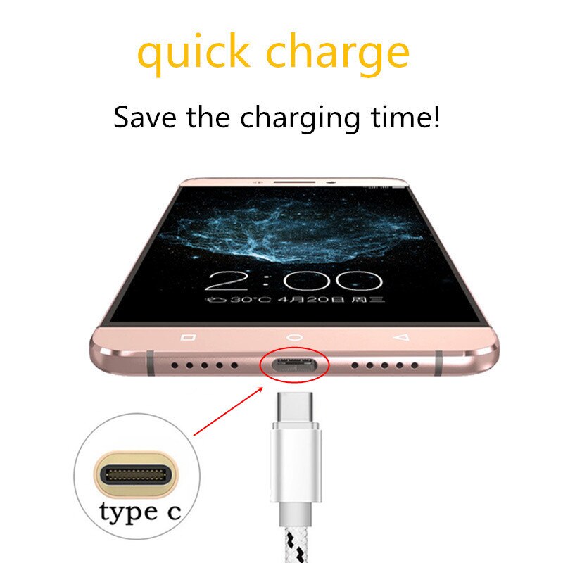 Kabel USB typu C do Xiaomi Redmi Note 7 Mi 9 szybka ładowarka synchronizacja danych kabel USB C do Samsung Galaxy S10 S9 A7 A8 2018 2M 3M długi