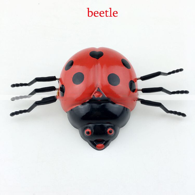 Huilong -selling Turtle, Lobster Crab, Pull Animal, Children's Toys, Novelty Rabbit Bird Small Animals Small Insect Toys: Beetle