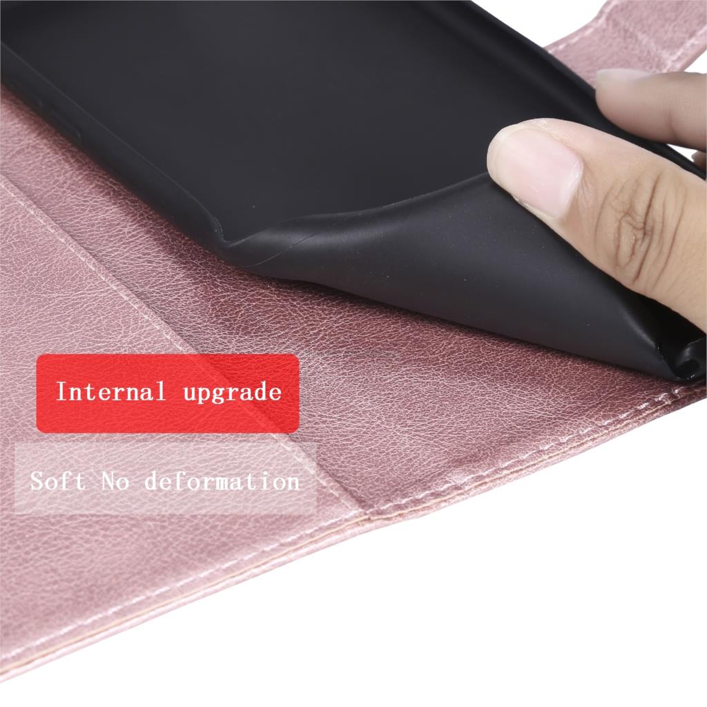 Læder pung etui til samsung galaxy  a5 a 520 a520 a520f a520f/ ds sm -a520f flip cover til samsung  a5 3d telefon etuier