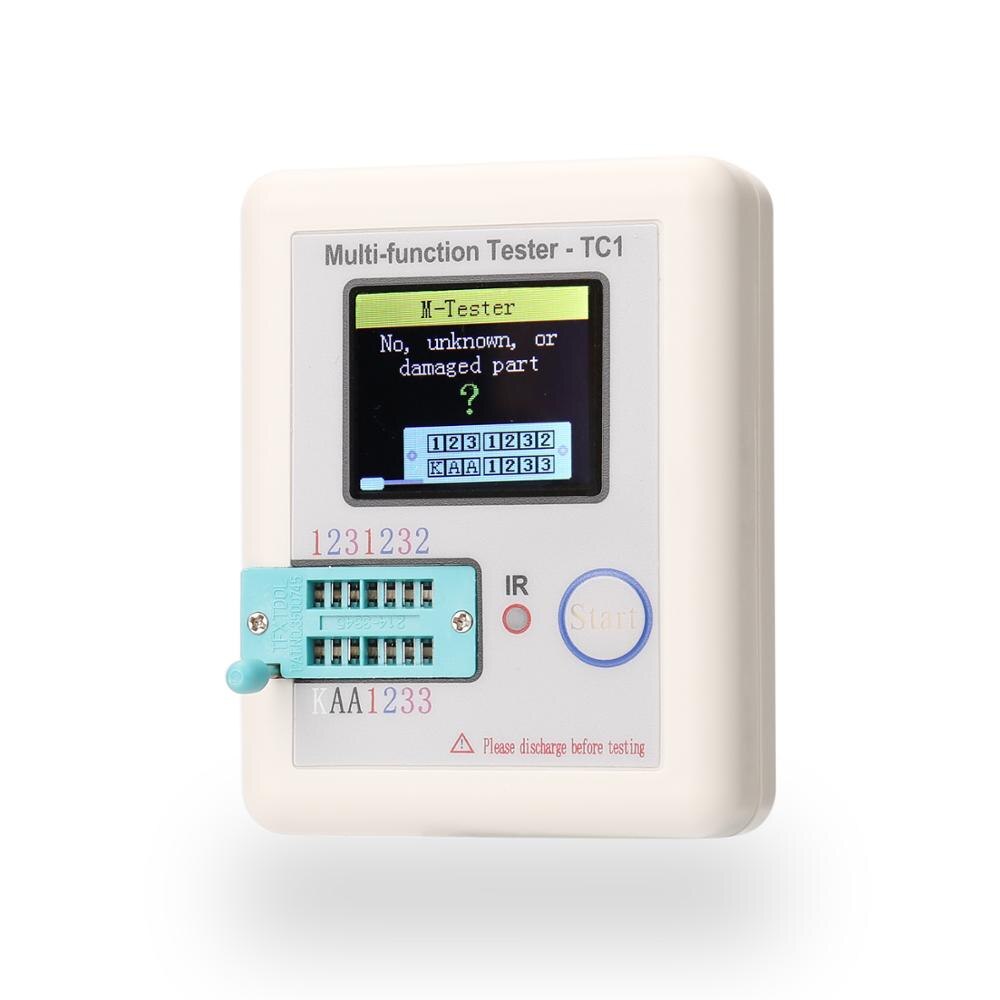 Transistor Tester NPN PNP Transistor FET Diode Resistance Inductance Capacitance SCR Battery Automatic Measurement Detector