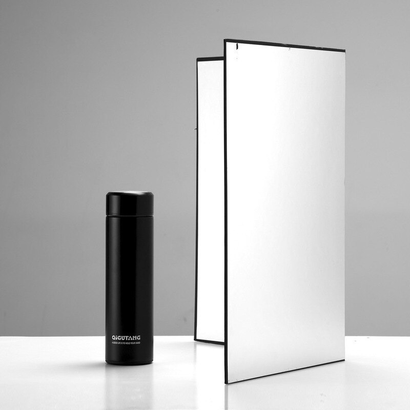 BEIYANG A4 Reflector Collapsible Cardboard White Black Silver Absorb Light Reflective Paper Camera Photography Accessory