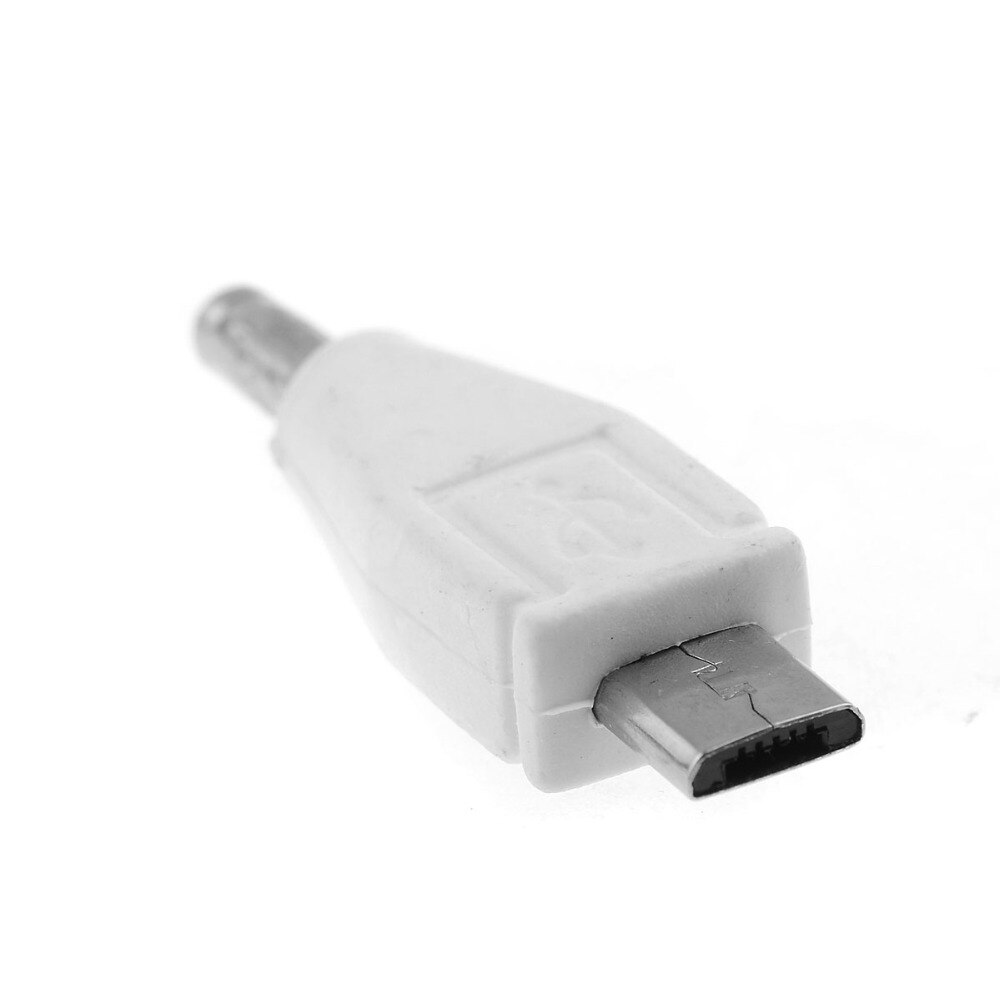 1 ensemble câble USB vers 8 pièces prise d'alimentation cc Mini Micro USB adaptateur chargeur universel pour téléphone portable utiliser blanc Chager Kits P0.11