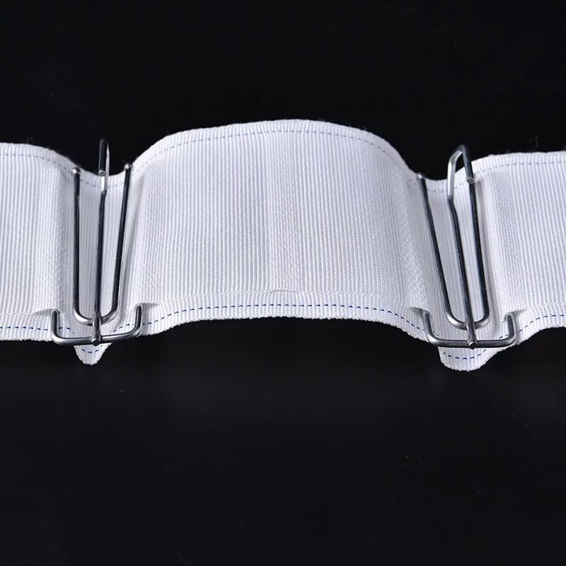 30Pcs Zilver Metaal Roestvrij Gaffel Haken Voor Opknoping Gordijnen Wit Haak Tape Gordijn Accessoires CP056 #45