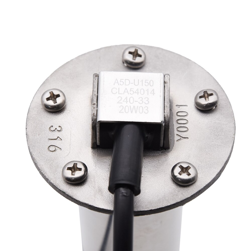 Universal 52MM Digital Car Boat Holding Tank Level Gauge Meter Fit for Boat Water Sender Unit Water Level Sewage Sensor150-500mm