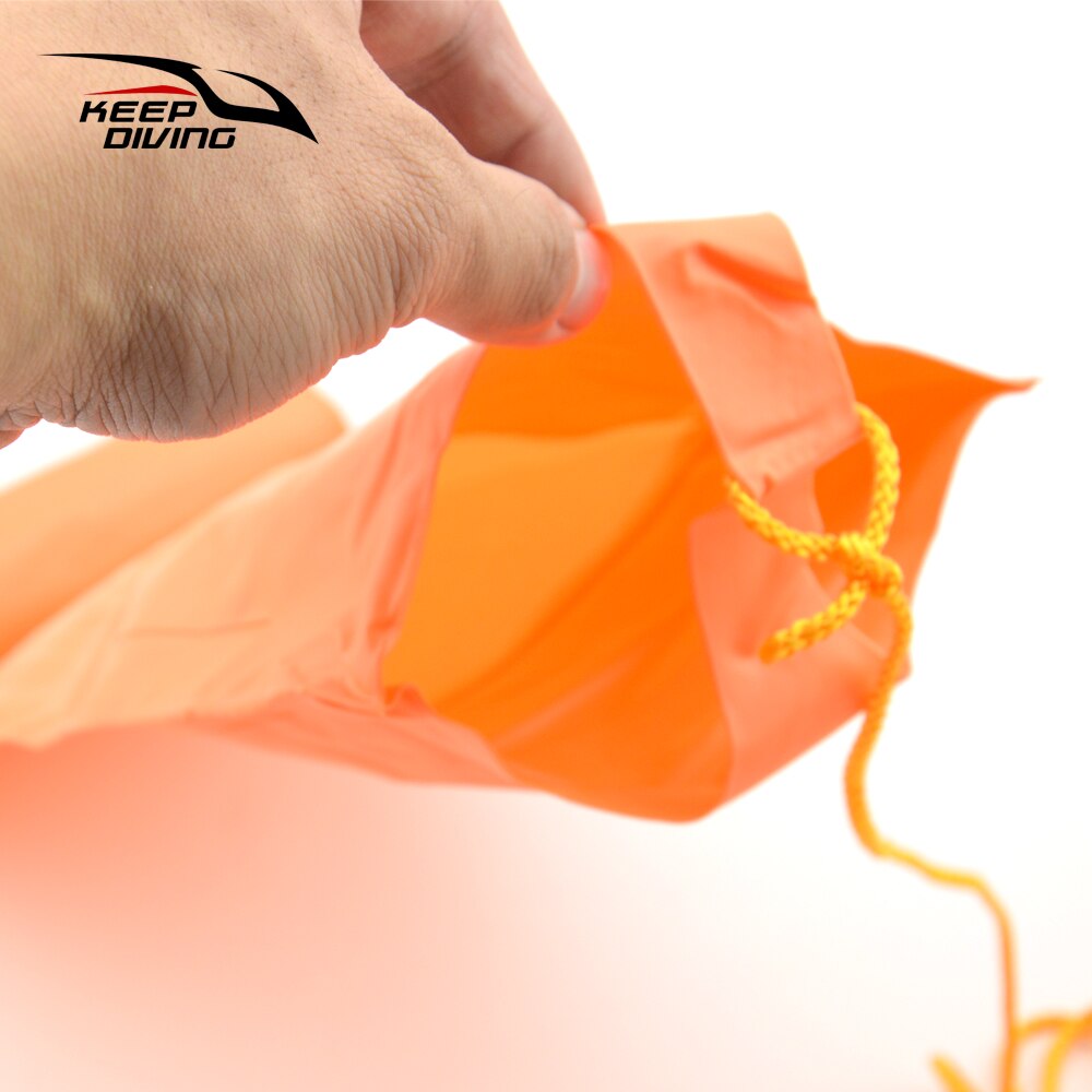 1.4M Mini Pvc Duiken Signaal Buis Opvouwbare Opblaasbare Veiligheid Worst Oppervlak Boei (Smb) Diver Hieronder