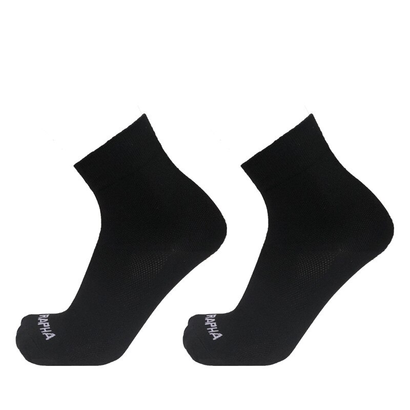 Calcetines clásicos de para verano, cómodos, transpirables, resistentes al agua, calcetines cortos de compresión Unisex: Black
