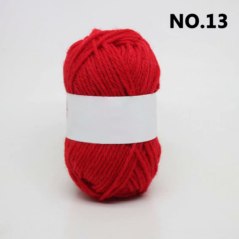 Warm DIY Milk Cotton Blend Yarn Baby Wool Yarn for Knitting Children Hand Knitted Yarn Blanket Crochet Yarn: 13