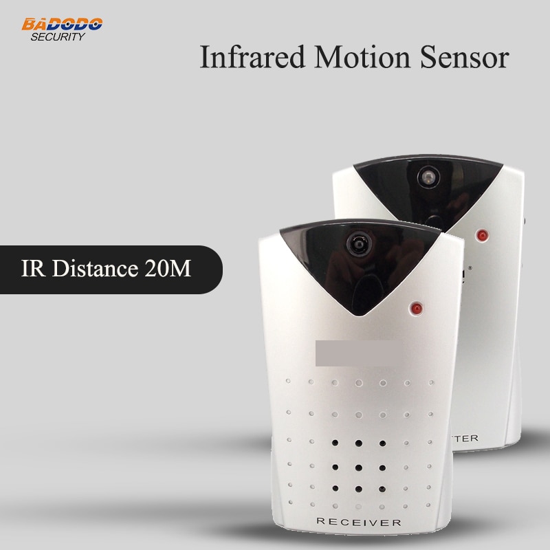 Wireless Infrared beam detector alarm Doberman SE-0160 entry defender motion detection sensor alarm 100dB sound alarm