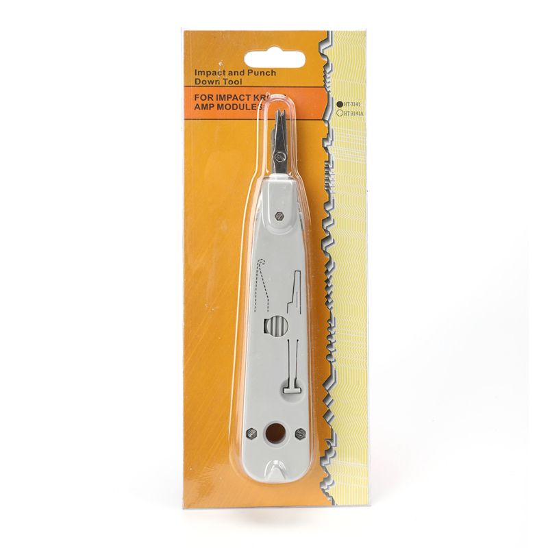 RJ11 RJ45 Insertion Ethernet Punch Down Network Tool Kit For Krone 110 Lsa-plus Telecom Phone Wire Cable