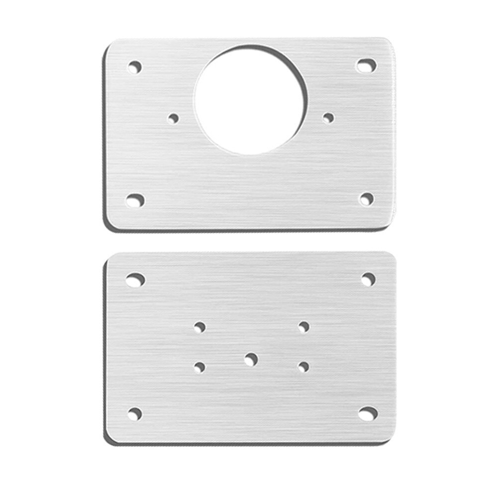 Mounting Hinge Repair Plate For Cabinet Furniture Drawer Stainless Steel Table Scharnier Plate Restorer Installer Cabinet Hinge