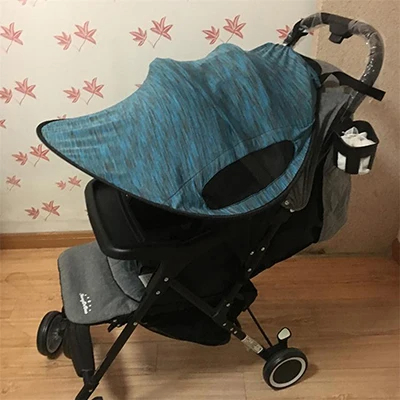 Universal stroller sunshade cover, extended sun visor, canopy cover for strollers, stroller accessories, car seat, stroller cap, sun hood: Purple