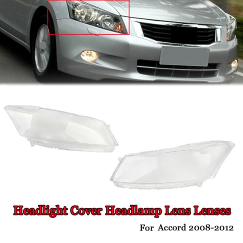 Auto Koplamp Lens Cover Vervanging Koplamp Head Light Lamp Shell Cover voor Honda Accord