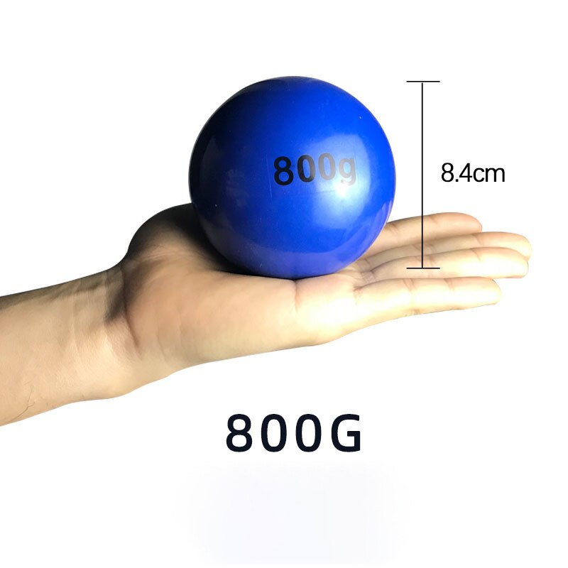 Universele Multi-Gewicht Basketbal Fitness Training Opblaasbare Zachte Zware Zand Bal Pols Beweging Controle Arm Training Apparatuur: 800g